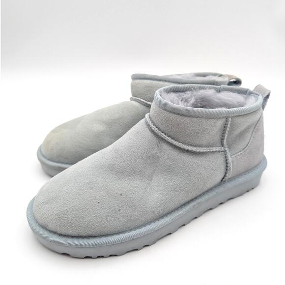 +UGG Classic Ultra Mini Sheepskin Winter Boots Women's Size Size US7 EU38 - Picture 1 of 13